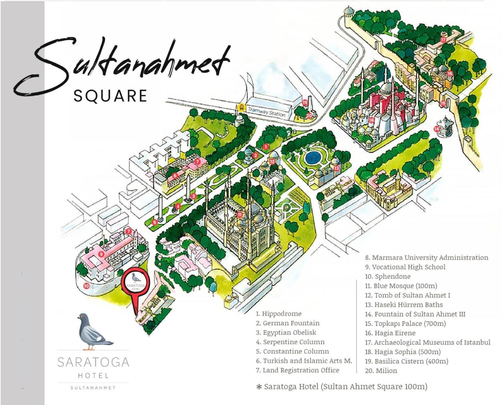 Saratoga Hotel Sultanahmet Istanbul Exterior photo